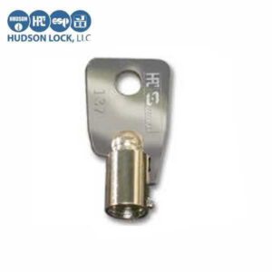 1137 / 137 Tubular Motorcyle Key Blank - HPC