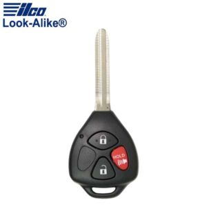 2006-2013 Toyota / 3-Button Remote Head Key / PN: 89070-42660 / HYQ12BBY (AFTERMARKET)