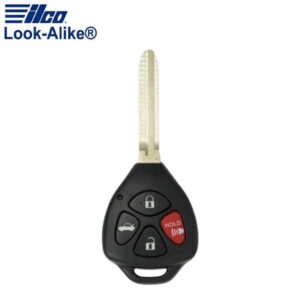 2010-2011 Toyota Camry / 4-Button Remote Head Key / PN: 89070-06231 / MOZB41TG (AFTERMARKET)