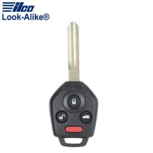 2008-2011 Subaru / 3-Button Remote Head Key / PN: 57497AG48A / CWTWBU766 (AFTERMARKET)