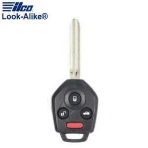2012-2018 Subaru / 4-Button Remote Head Key / PN: 57497-FJ230 / CWTWB1U811 (AFTERMARKET)