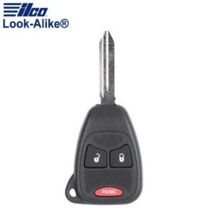 2004-2007 Chrysler Dodge / 3-Button Remote Head Key / PN: 05183683AA / M3N5WY72XX (AFTERMARKET)