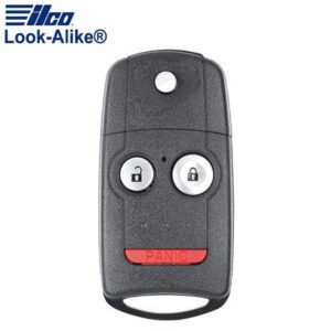 2007-2013 Acura / 3-Button Flip Key / PN: 35111-STX-325 / N5F0602A1A (AFTERMARKET)