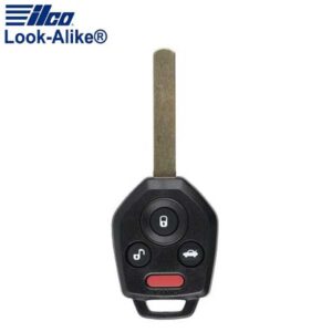 2009-2014 Subaru / 4-Button Remote Head Key / PN: 57497-AJ00A / CWTWBU766 (AFTERMARKET)
