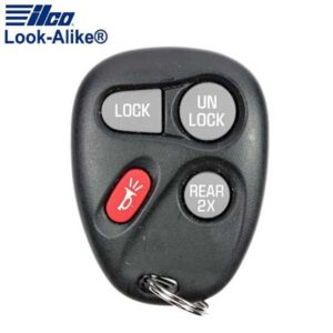 1999-2005 GM / 4-Button Keyless Entry Remote / PN: 15043458 / KOBLEAR1XT (AFTERMARKET)