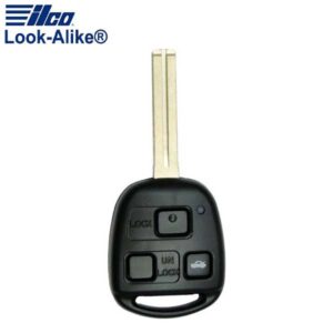 2001-2009 Lexus / 3-Button Remote Head Key / PN: 89070-50660 / HYQ12BBK (AFTERMARKET)