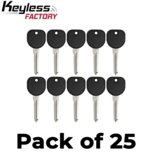 25 x GM Transponder Key / B111 / (Chip 46 Circle+) (AFTERMARKET) (Bundle of 25)