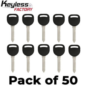 50 x 1998-2008 GM - B99 PK3 Transponder Key (ID 13 Chip) (AFTERMARKET) (Bundle of 50)