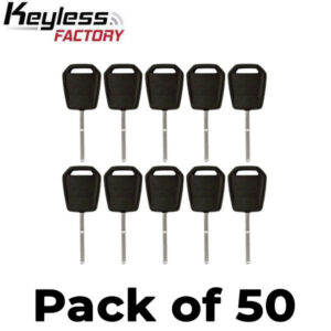 50 x 2013-2020 Ford Lincoln Side-Mill Transponder Key / HU101 (128-Bit) (AFTERMARKET) (Bundle of 50)