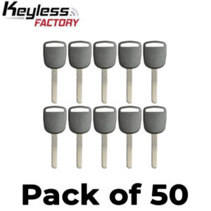 50 x Honda HO01 Transponder Key (AFTERMARKET) (Bundle of 50)