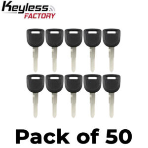 50 x 2003-2014 Mazda MZ24 / MZ34 Transponder Key (Chip 4D63 80 Bit) (AFTERMARKET) (Bundle of 50)