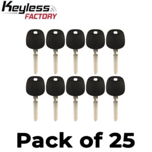 25 x 2010 - 2019 Toyota / Scion - TOY44G Transponder Key - (G Chip) (AFTERMARKET) (Bundle of 25)