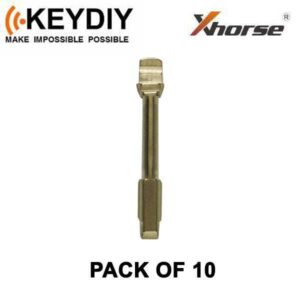 KEYDIY - FO21 - Flip Key Blade - #Y39 - Unmarked - For Xhorse / Keydiy Universal Remote Flip Keys - Pack of 10