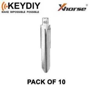 KEYDIY - MIT1 - Flip Key Blade - #62 - For Xhorse / Keydiy Universal Remote Flip Keys - Pack of 10