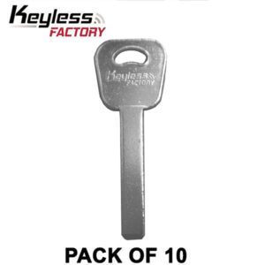 10 x VA2 KK12P - KK12-P - Kia - Hyundai - European Vehicles - Metal Key Blank (10 PACK) (AFTERMARKET)