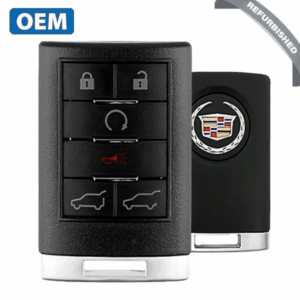 2007-2014 Cadillac Escalade / 6-Button Key FOB / PN: 22756466 / OUC6000066 / (OEM Refurb)