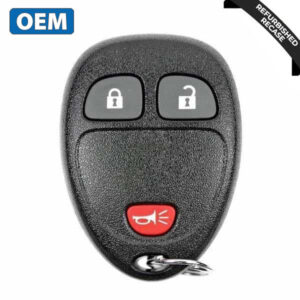 2007-2017 GM / 3-Button Keyless Entry Remote / PN: 15913420 / OUC60221 (OEM Recase)