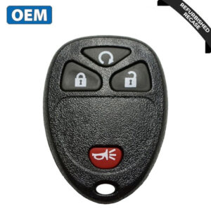 2007-2019 GMC / 4-Button Keyless Entry Remote / 5922035 / OUC60221 (OEM Recase)