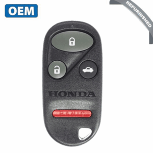 1998-2002 Honda Accord / 4-Button Keyless Entry Remote / PN: 72147-S0K-A02 / KOBUTAH2T (OEM Refurb)