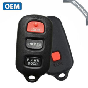 1999-2003 Toyota Sienna / 4-Button Keyless Entry Remote / PN: 89742-08070 / GQ43VT14T (OEM Refurb)