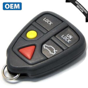 1999-2003 Volvo / 5-Button Keyless Entry Remote / PN: 9452456 / LQNP2T-APU (OEM Recase)
