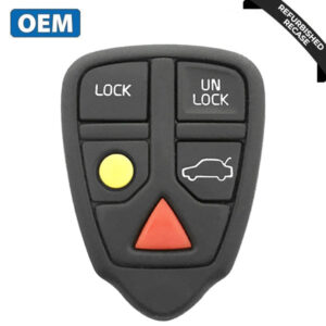 1999-2003 Volvo / 5-Button Keyless Entry Remote / PN: 9459368 / HYQ12AAA(OEM Recase)