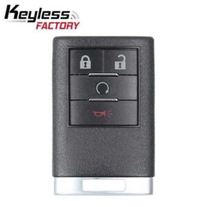 2007-2014 Cadillac Escalade / 4-Button Keyless Entry Remote / PN: 22756463 / OUC6000066 (AFTERMARKET)