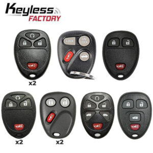 10 x 2000-2017 GM - Special Remotes Bundle (AFTERMARKET)