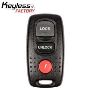 2003-2008 MAZDA 3 6 / 3-Button Keyless Entry Remote Key / KPU41846 (AFTERMARKET)
