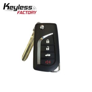 2010-2018 Toyota Subaru / 4-Button Flip Key NEW STYLE / HYQ12BBY (G Chip) (AFTERMARKET)