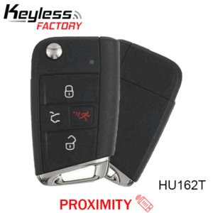 2018-2020 Volkswagen / 4-Button Flip Key / PN: 5G6 959 752 BM / NBGFS125C1 / HU162T / PROX / MQB / 315 MHz (AFTERMARKET)