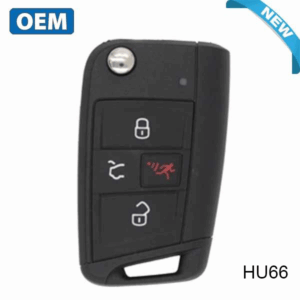 2015-2019 Volkswagen Golf GTI / 4-Button Remote Flip Key / PN: 5G0 959 752 BD / NBGFS12A01 / MQB (OEM)