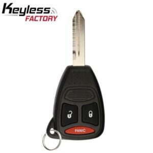 2004-2013 Dodge / Mitsubishi / 3-Button Remote Head Key / KOBDT04A / (AFTERMARKET)