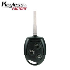 2011-2017 Ford Fiesta / 3-Button Remote Head Key / PN: 164-R8042 / KR55WK47899 / (AFTERMARKET)