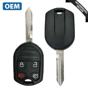 2007-2019 Ford / 4-Button Remote Head Key / PN: 164-R8073 / CWTWB1U793 / H75 / Chip 80 Bit(OEM Recase)