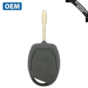 2010-2017 Ford Transit Connect Fiesta / 3-Button Remote Head Key / PN: 164-R8042 / KR55WK47899 (OEM Recase)