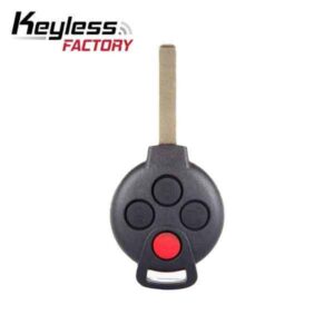 Smart Fortwo 2008-2015 / 4-Button Remote Head / KR55WK45144 / (AFTERMARKET)