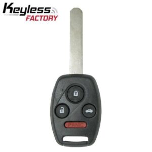 2008-2015 Honda Accord Pilot / 4-Button Remote Head Key / KR55WK49308 / (AFTERMARKET)