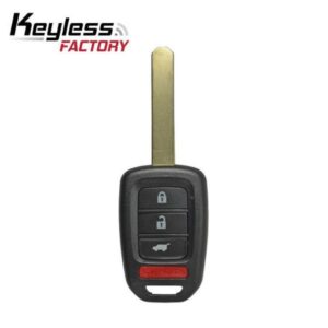 2014-2021 Honda CR-V / HR-V / 4-Button Remote Head Key w/ Hatch / MLBHLIK6-1T (AFTERMARKET)
