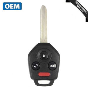 2012 - 2019 Subaru / 4-Button Remote Head Key / PN: 57497-FJ031 / CWTWBU766 / G Chip (OEM Recase)