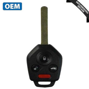 2011-2014 Subaru Legacy Outback / 4-Button Remote Head Key / PN: 57497AJ10A / CWTWB1U811 (OEM Recase)