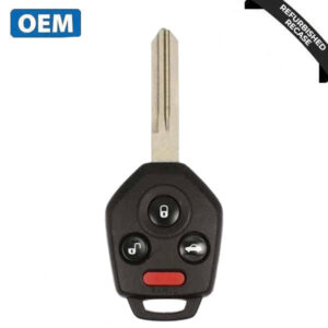 2011-2014 Subaru Tribeca / 4-Button Remote Head Key / PN: 57497-XA20A / CWTWB1U811 / 4D 62 Chip (OEM Recase)