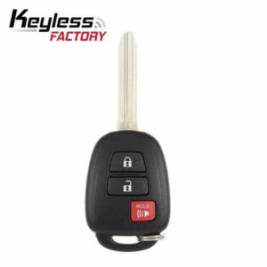 2012-2017 Toyota Prius / 3-Button Remote Head Key / HYQ12BDM (G Chip) (AFTERMARKET)