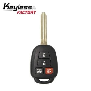 2014-2018 Toyota Camry / 4-Button Remote Head Key / HYQ12BDM (H Chip) (AFTERMARKET)