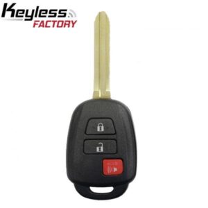2013-2023 Scion XB / 3-Button Remote Head Key / HYQ12BDP / H Chip (AFTERMARKET)