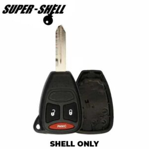 2004–2012 Chrysler / Jeep / Dodge / 3-Button Remote Head Key SHELL / Y159 / KOBDT04A (RHS-CHY-082)