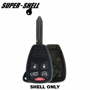 2006-2014 Chrysler / Jeep / Dodge / 5-Button Remote Head Key SHELL / OHT692427AA (RHS-CHY-085)