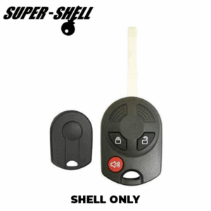 2013-2017 Ford / 3-Button Remote Head Key Shell / HU101 / OUCD6000022 (RHS-FD-067)