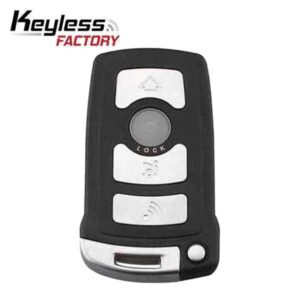2002-2008 BMW 7 Series / 4-Button Smart Key / PN: 2911A-12133 / LX8766S / CAS1 / 315 MHz (AFTERMARKET)