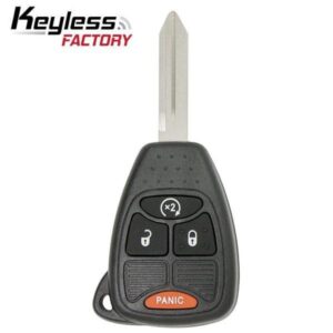 2007-2018 Jeep Dodge Chrysler / 4-Button Remote Head Key / OHT692713AA (AFTERMARKET)